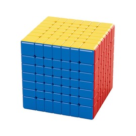 Bukefuno MoYu Meilong 7 x 7 V2 Speed Puzzle Cube 2023 MFJS 7 x 7 V2 Magic Moyu Cube sin pegatinas Meilong 7 x 7 x 7 V2 Cubing Class Speed Toys