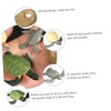 CIYODO 2 Sets Creative Simulation Frog Turtle Growth Model Animal