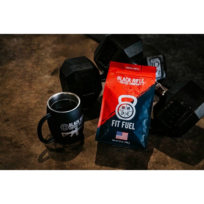 Black Rifle Coffee Company Fit Fuel, 12oz Bag, Ground Coffee