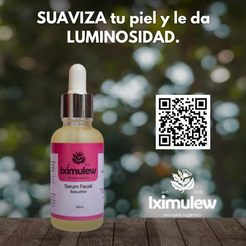 Serum Facial Bakuchiol Iximulew para Alisamiento de la Piel y