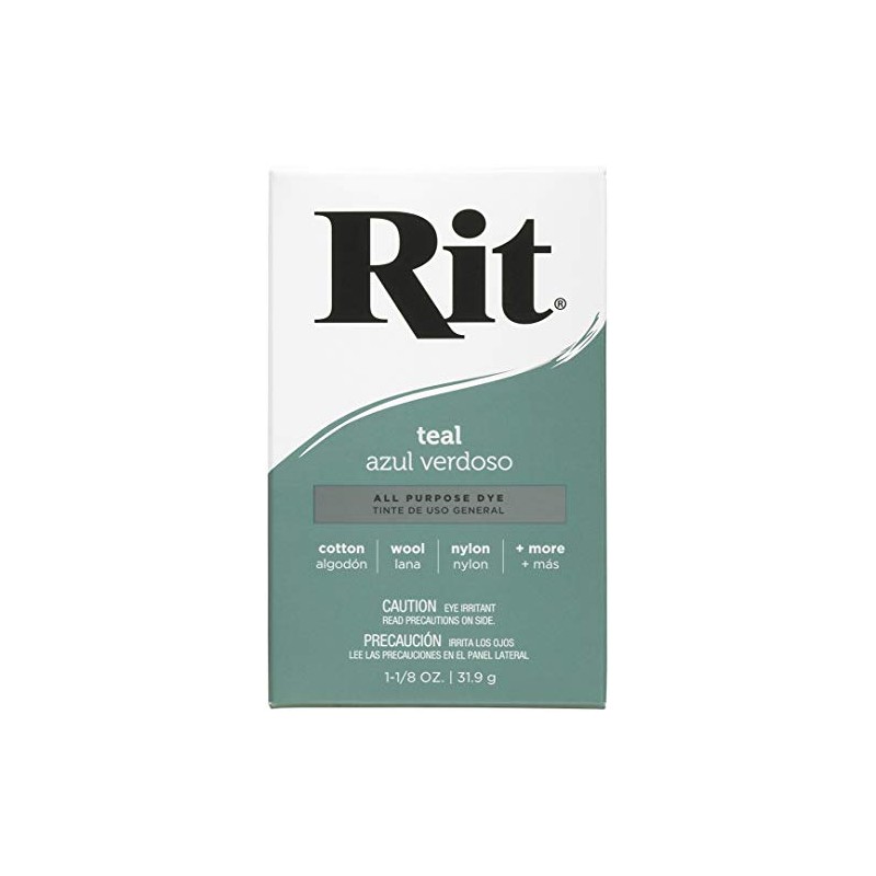 Rit Dye Powder Teal 3-4 (6-Pack)6