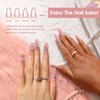 ROSALIND Pink Poly Nail Gel, 80ml/2.7oz Pink Color Poly Extension