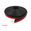 Rubber Car Door Seal Strip, Black Z Shape Car Window