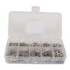 380 Pcs Car Lock Reed Stainless Steel Car Locking Plate