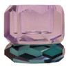Crystal Holder Petrol, Purple, 4.5 x 4.5 x 4.5 cm