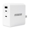 ADTECH APD-A105AC2-WH PD Charger, 105W (Single 100W) 3 Ports [USB-C