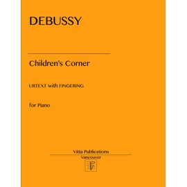 Children's Corner: Urtext with Fingerings