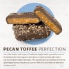 Chapel Hill Toffee, 4 Dark Chocolate Covered Pecan Toffee Squares