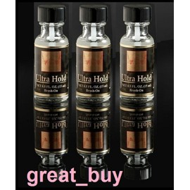 Walker 3X Ultra Hold Glue o.5fl.oz Brush-on~Lace Wigs,fabric,Cr