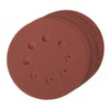 Silverline 479349 Hook and Loop Discs Punched 125 mm 10pce