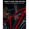 ONVIAN Car Alarm System, Ultra-Loud 113db Bike Alarm with Remote,