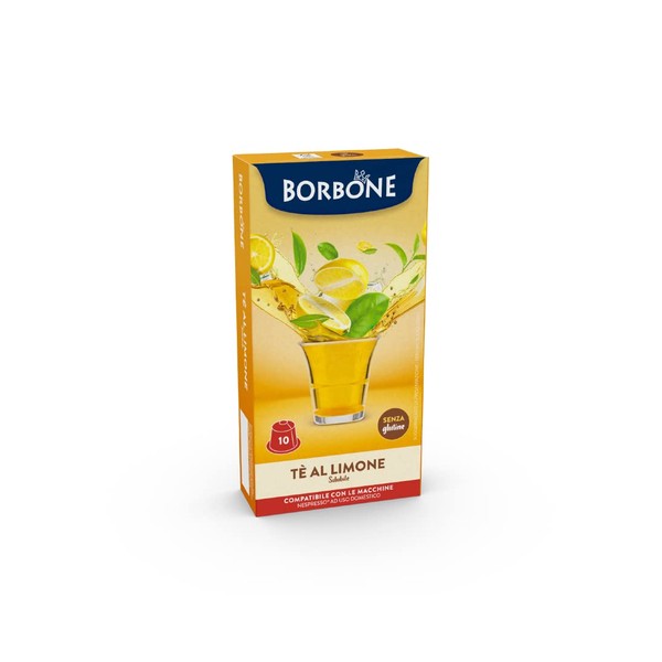 Caffè Borbone Soluble Lemon Tea - 60 Capsules (6 Packs