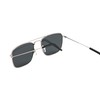 GianMarcoVenturi Unisex Sunglasses, Silver / black