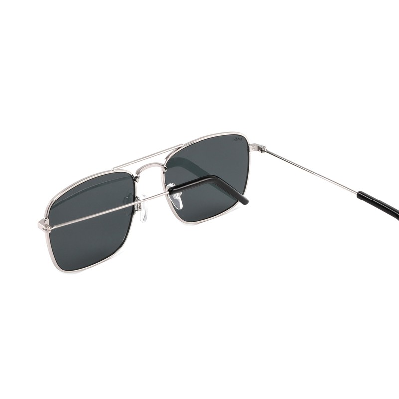 GianMarcoVenturi Unisex Sunglasses, Silver / black