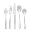 Mikasa Delano Satin 20-Piece Stainless Steel Flatware Set, Service for