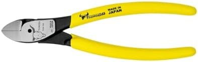 Tsunoda PUN-160 - Pinza de cuchilla fina de energía eléctrica, 6.3 pulgadas (160 mm)