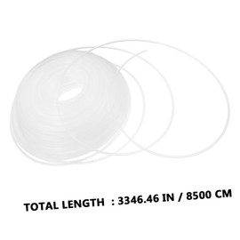 Sosoport 1roll Grass Trimmer Line Mower Accessory for Lawn Care Easy to Install Replacement for Gas Electric Trimmers