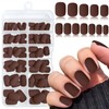 Lifextol 120pc Matte Square Press on Nails Short Square Fake