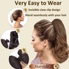 VCAY Ponytail Extension, 12 Inch Pony Tails Hair Extensions, Hold