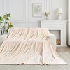 FY FIBER HOUSE Fleece Cuddly Blankets, Extra Soft Fluffy Blankets,