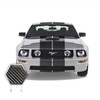 Dual 12" Racing Stripes Air Release Self Healing Vinyl fits