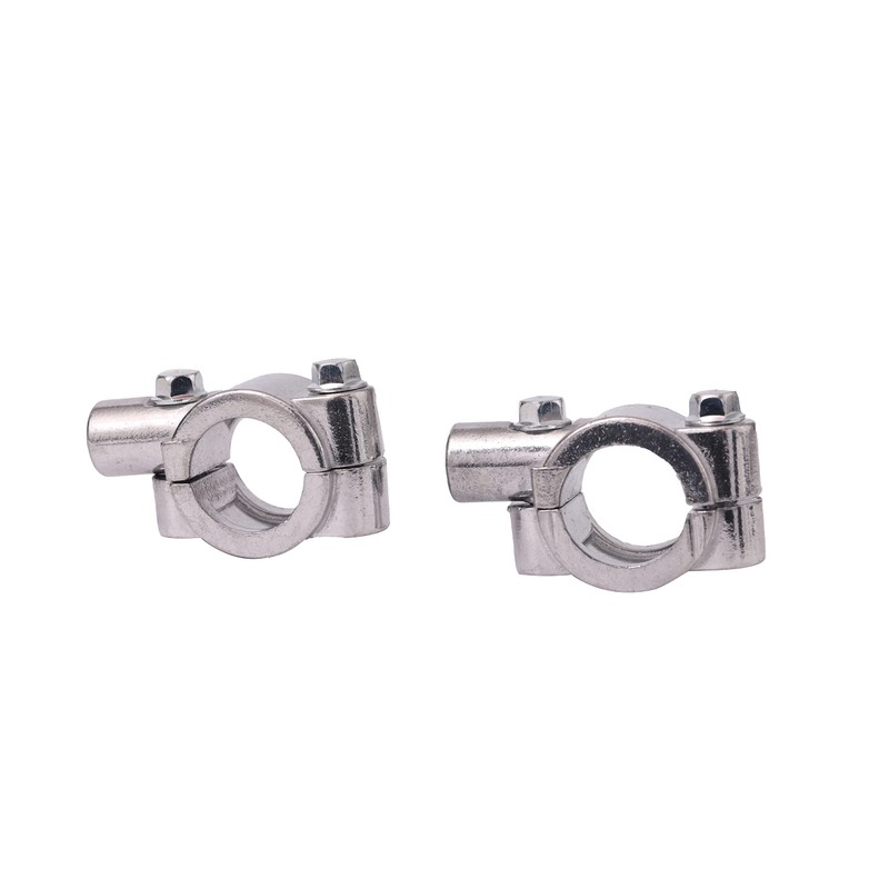 2x Universal 8 mm Motorcycle 22 mm Handlebar Mount Handlebar