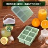 製氷皿 氷 保存容器 氷皿 四角氷 5cm 6穴 アイストレー 家庭用 容器