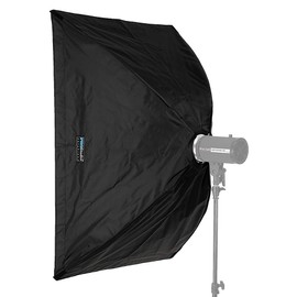 Fotodiox EZ-Pro 32x48in Quick Collapse Softbox Compatible with Select Speedotron (Black/Brown Line) Bayonet Mount Studio Flash Units