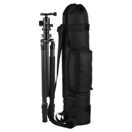 TXEsign Tripod Carrying Case Bag 24” Compatible with Basics Gitzo Manfrotto Tripod Travel Bag Heavy Duty Nylon Bag, Camera Tripod Bag with Outer Pocket, for Tripod, Light Stands, Monopod, Mic Stand