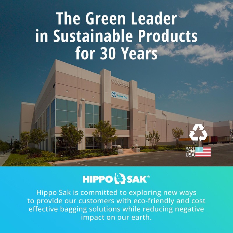 Hippo Sak - Tall Kitchen Garbage Bags with Ergonomic Handles