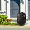 Ziglous 18 Gallons Large Garbage Bags, Black Kitchen Compactor Trash