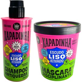 Xapadinha Shampoo Antiquiebre 250ml + Máscara Disciplinante 450gr Lola Cosmetics