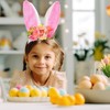 YUNHENTONG Easter Bunny Headband, Cute Rabbit Ears Headband with Realistic