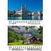 Travel Magic Switzerland DIN A5 Wall Calendar for 2025 Zurich