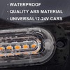 EASE2U E Emergency Strobe Lights, Universal Surface Mount Amber/White Emergency