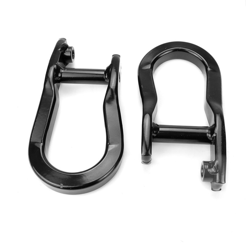 Front Tow Hooks Ring Compatible with 2007-2019 Chevy Silverado GMC