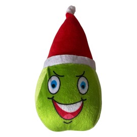 2 Piece Sprout Plush Christmas Dog Toy Happy FaceDog Plush