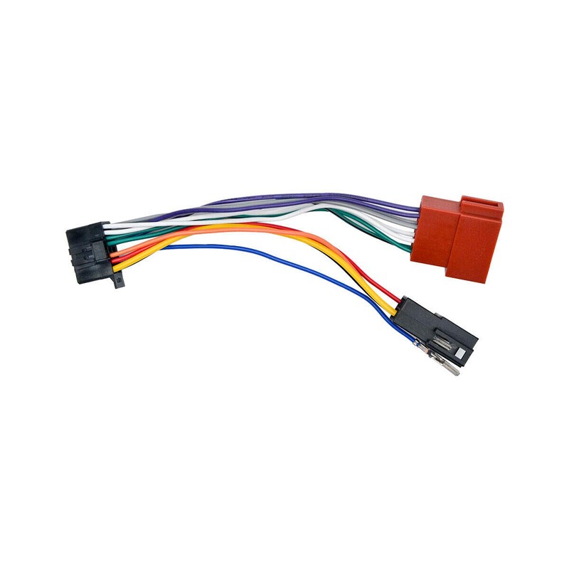 MASO ISO Wiring Harness 16 Pin Stereo Radio Adapter Plug