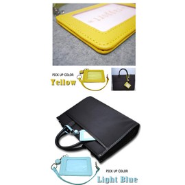 LaPorte L-572 Pass Case, Transit Passcase, Women's, Men's, Stretchable Reel, Synthetic Leather, Pink