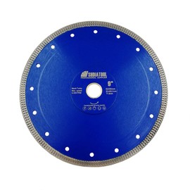 SHDIATOOL Turbo Mesh Diamond Blade Diamond Cutting Disc with X-Rim Segment for Ceramic Tiles Ceramic Diameter 230 mm