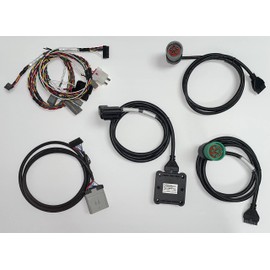 Pacific Track PT30 - Comes with 1 Black Square Light Duty OBDII Cable- Molex to OBD-II Cable (Light-/Medium-Duty) 1.5m, P/N: PTSSOL15