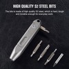 OKNIFE Otacle D1 Titanium Small EDC Multi Bit Pocket Screwdriver,