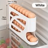 4-Tier Rolling Egg Holder for Refrigerator – Space-Saving 28–30 Egg