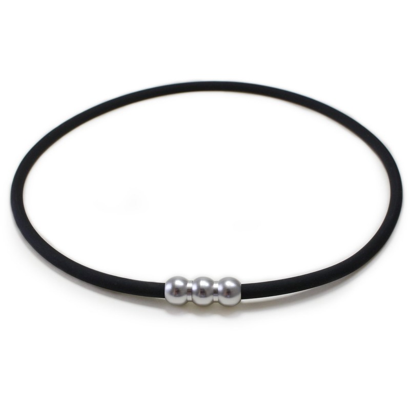 Elg Synapse Necklace (ZERO) Black x Silver EGSZN116 M (49