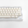 ULTRAEQUIP White Jade Keycaps, 160 Keys Double Shot PBT Keycaps