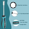 Utoolmart 3mm Socket Wrench Screwdriver, Socket Driver Hex Nut Key