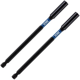 Rennie Tools - 2 x 152mm Long Impact Duty Screwdriver Drill Bit Holder Fits Milwaukee Dewalt Bosch Milwaukee WERA etc. Impact Drill Hex Extension Bar/Tool Holders/Adapter