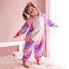KAKU NANU Unicorn Onesies for Girls Kids Fluffy Pyjamas Age
