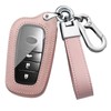 HIBEYO Smart Key Fob Cover Fit for Toyota Land Cruiser