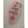 Pink Beverly Hills Hotel Keytag